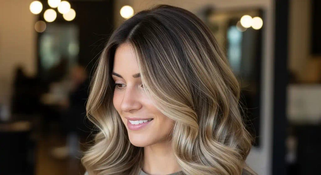 balayage weave hair extensions for fine hair volume