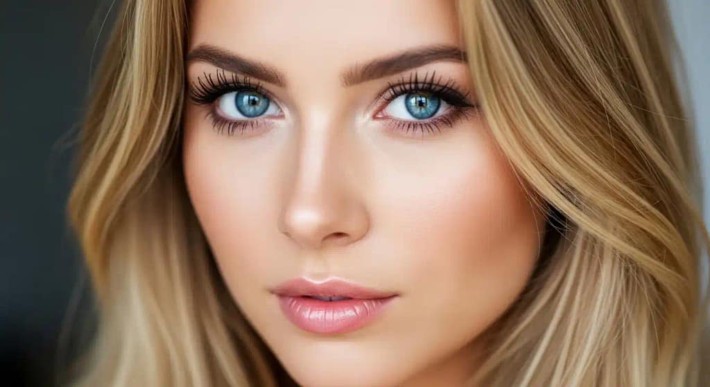 best hair color for blue eyes blonde look