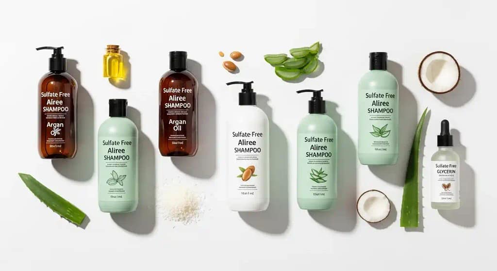 sulfate free shampoo ingredients for dry damaged hair