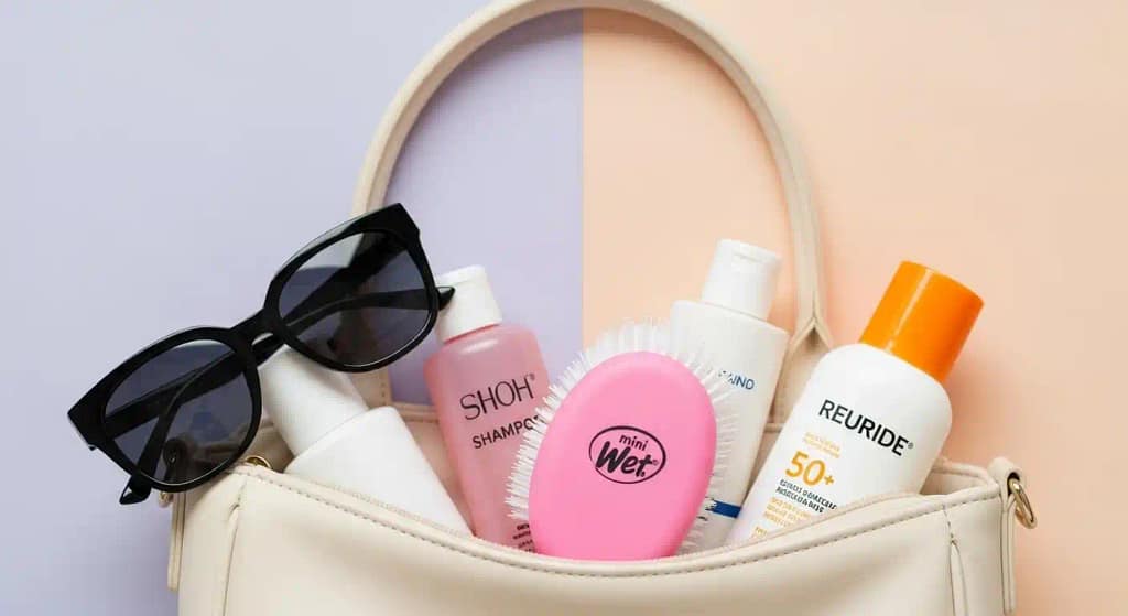 Mini Wet Brush – travel-size detangling brush for hair