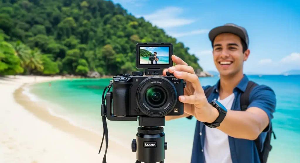 Panasonic Lumix ZS70 compact camera with 4K – best point-and-shoot digital camera under $500 for YouTube videos