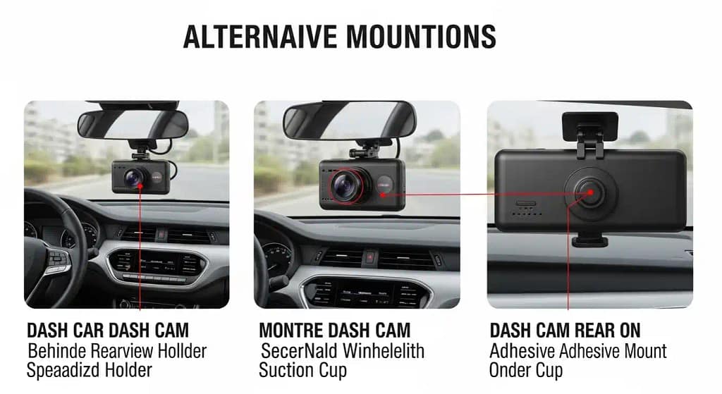 Rear view mirror best dash cam for long road trips