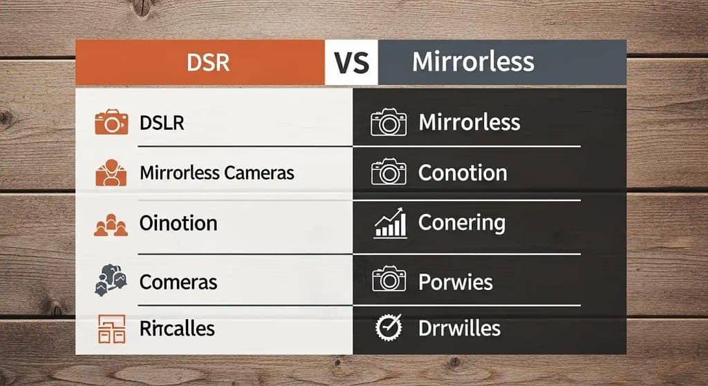 Camera comparison for family photography – DSLR vs mirrorless