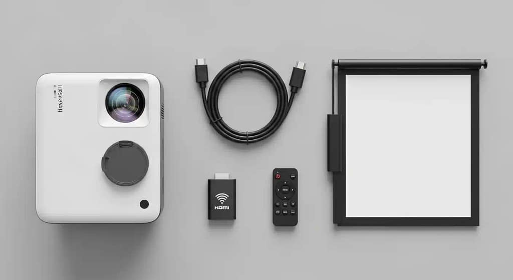 What do you need for a home projector setup