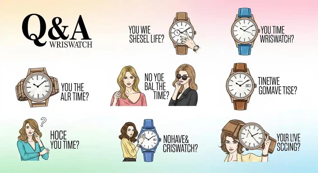 Frequently asked questions about women’s wristwatches