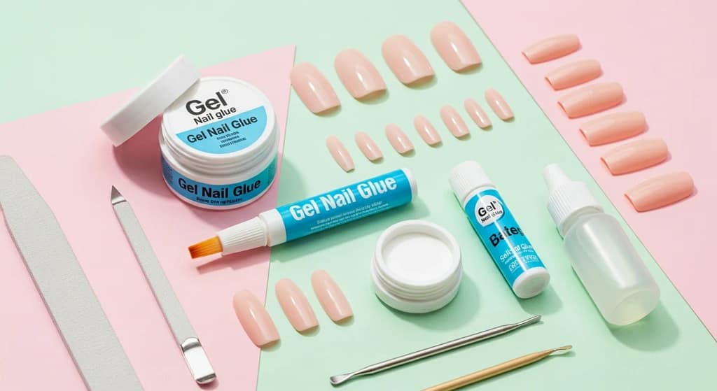 Different types of Gel nail glue and removers for 2025