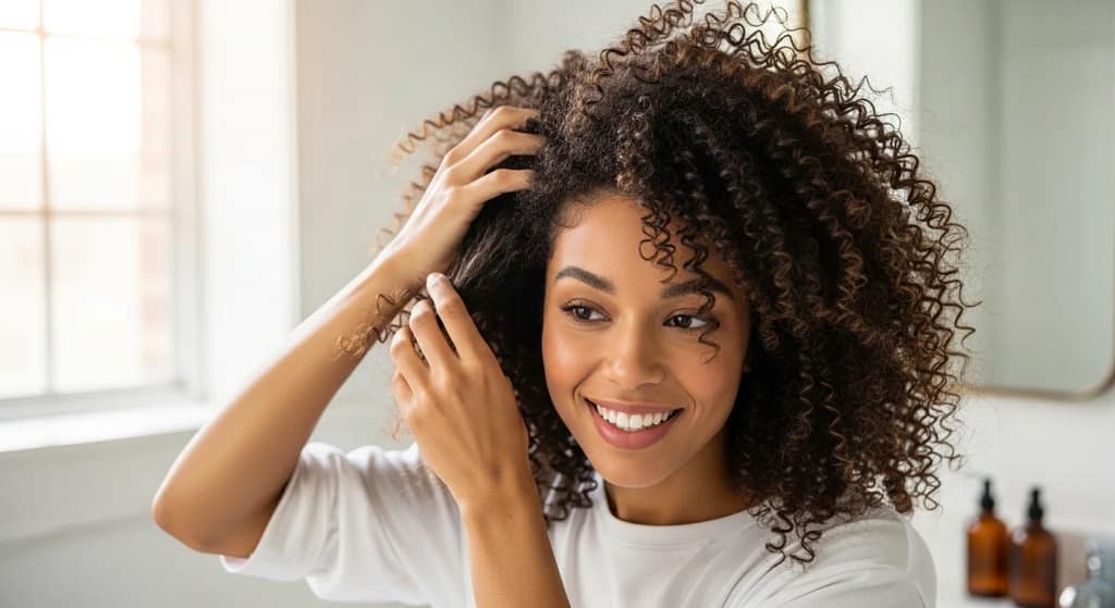 curling mousse for natural hair curl definition styling