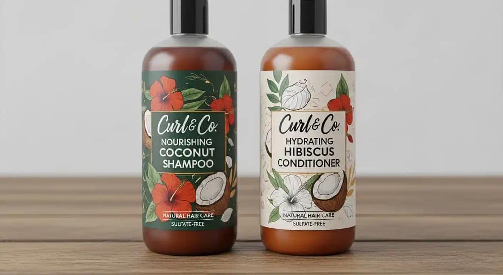 SheaMoisture Curl and Shine shampoo conditioner for curly dry hair