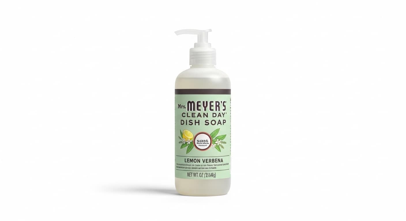 Mrs Meyers Dish Soap Lemon Verbena bottle product image