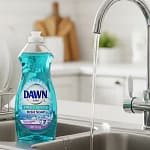 Dawn Free & Gentle Dish Soap in modern kitchen setup