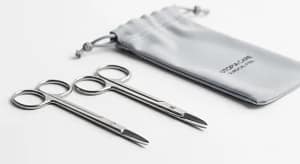 Affordable nose hair scissors from Utopia Care made with surgical steel