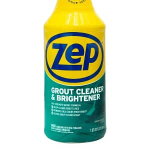 1 Bottle 32 Ounce Zep Grout Cleaner and Brightener