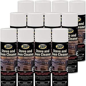 12 Bottles of Zep Stove and Oven Cleaner