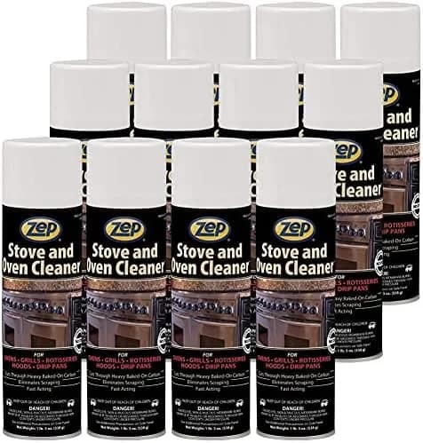 12 Bottles of Zep Stove and Oven Cleaner