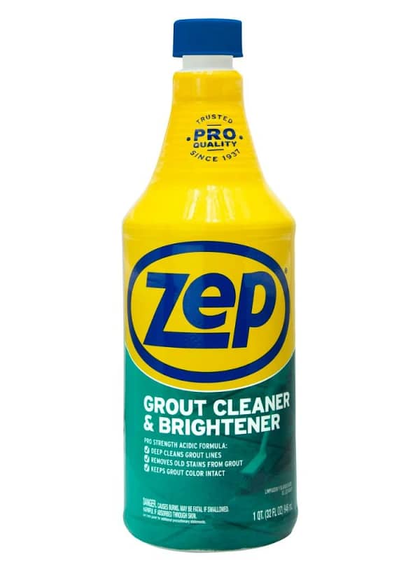 1 Bottle 32 Ounce Zep Grout Cleaner and Brightener